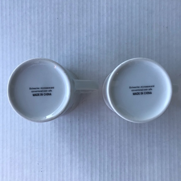 Set Of 2 Christmas Tree Mugs By Holiday Time 11 Oz. NWOT - Picture 5 of 8